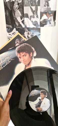 Customer photo review of CUSTOM VINYL RECORDS - WALL DECOR