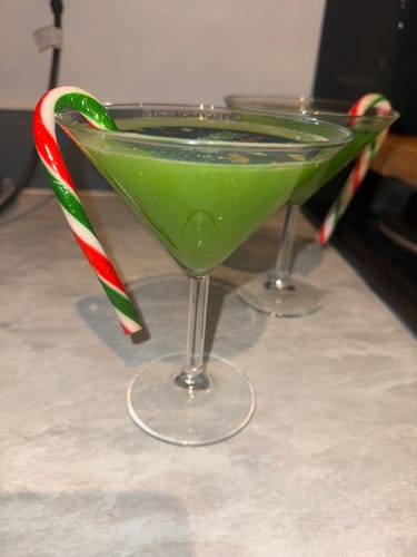 Customer photo review of The Grinch Cocktail Kit