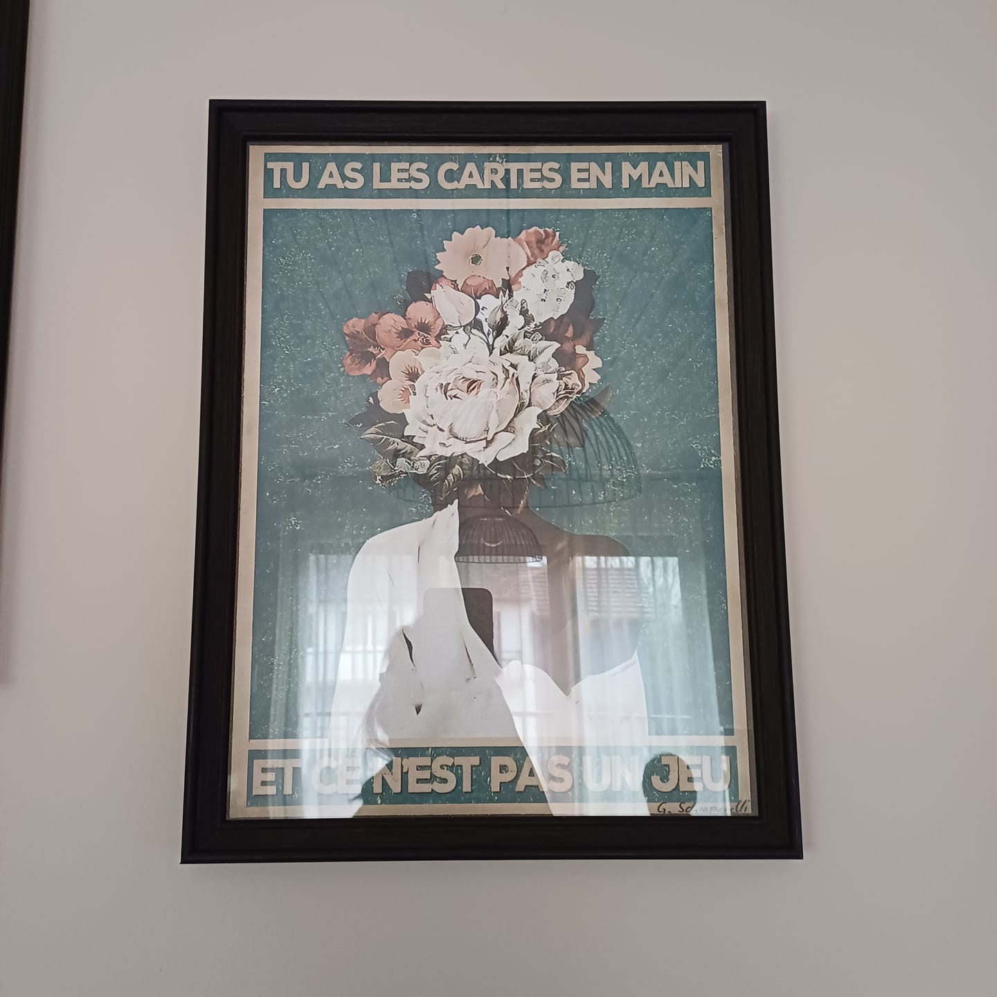 Customer photo review of Tu as les cartes en main et ce n'est pas un jeu