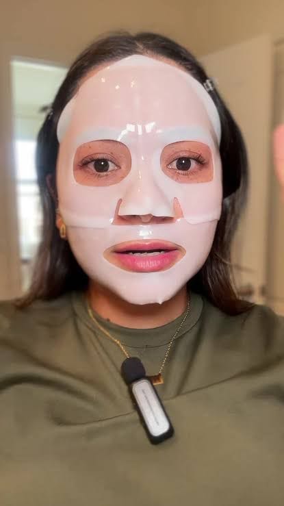 Customer photo review of Zilen Mask - Mascarilla de Colágeno