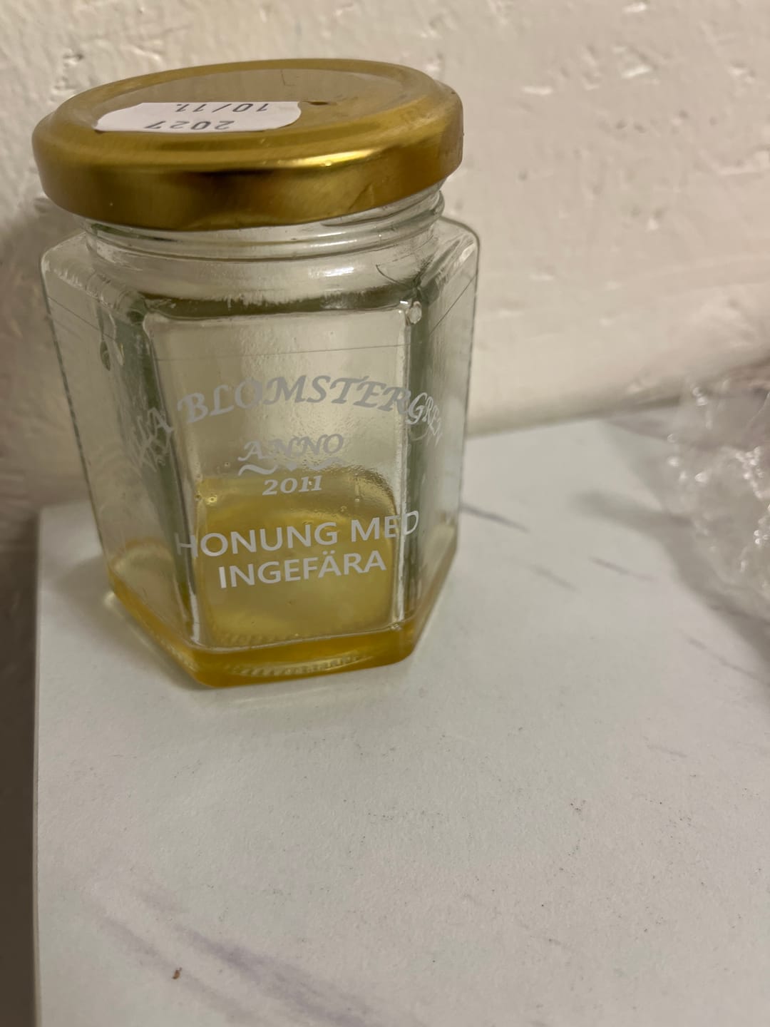 Customer photo review of 2 kg flytande honung + 250g honung med ingefära för 579kr ink. fri frakt!