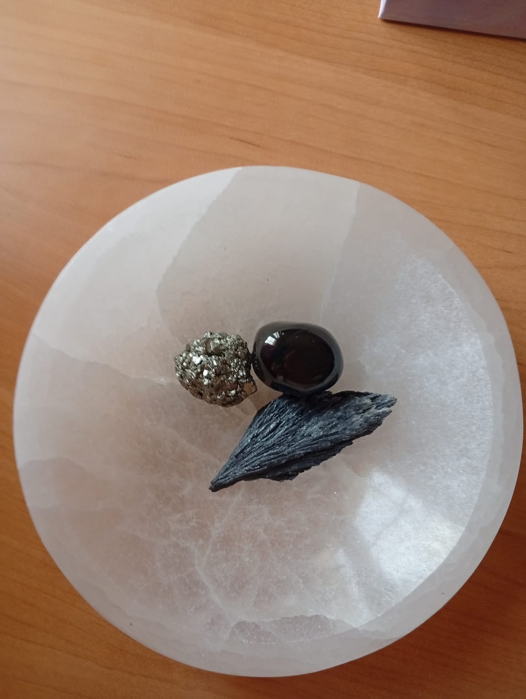 Customer photo review of Bol de Selenita Redondo | Bienestar - Tranquilidad