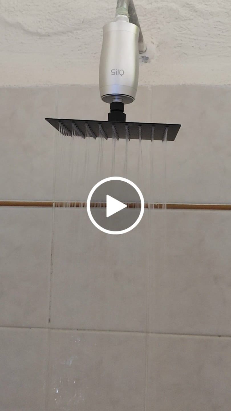 Customer video review of קפסולת סינון לראש גשם