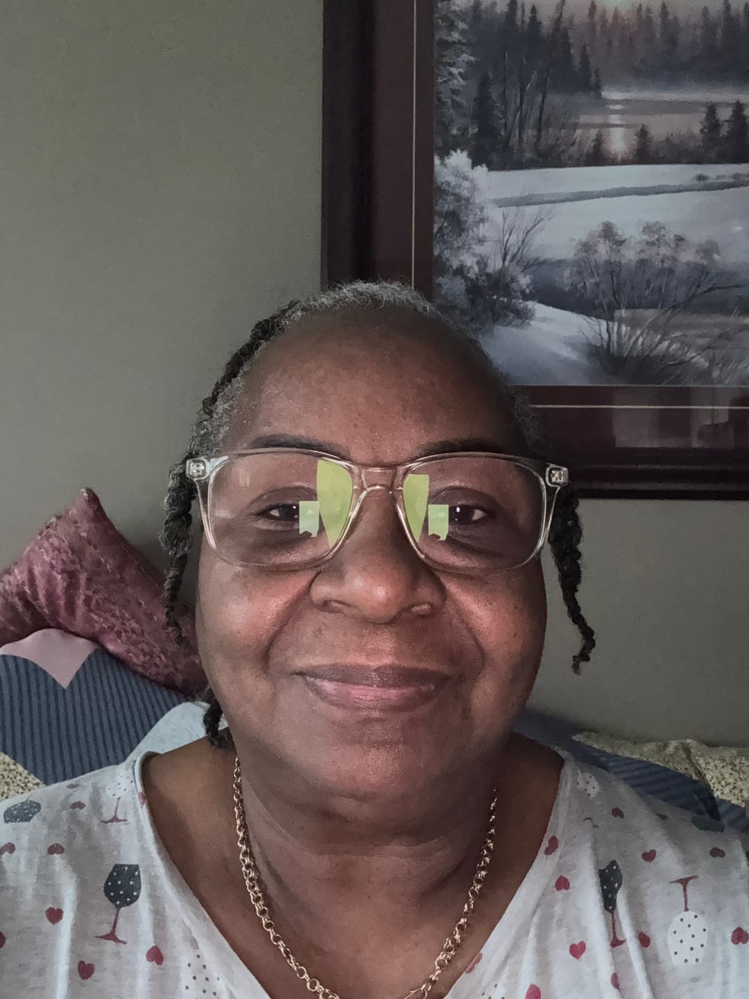 Customer photo review of Fenugreek Hair Tea