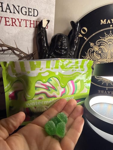 Customer photo review of Mushroom Gummies