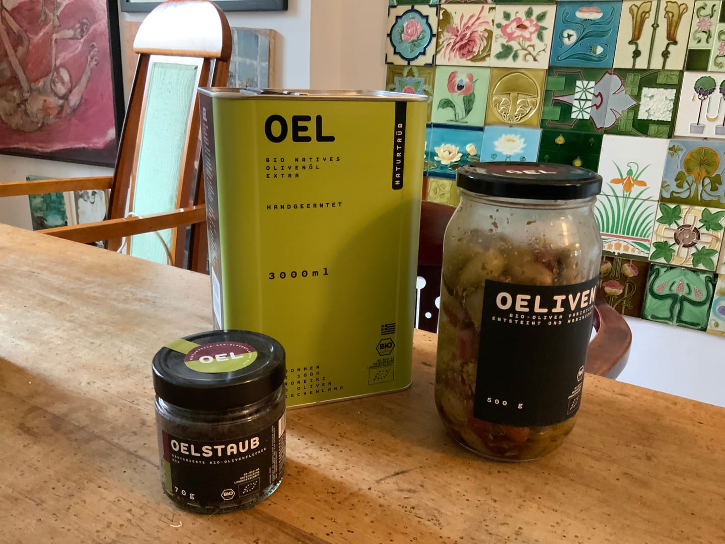 Customer photo review of OELiven Mix-Variation 500 g - Gemischte Bio Oliven mit Kräutern