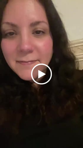 Customer video review of Dolly® Personalized Crochet Doll with Photo Card