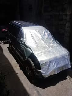 Customer photo review of Car Windshield Snow Cover – Frost & Sun Protection for Sedans & SUVs