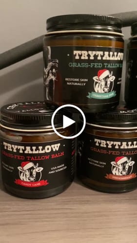 Customer video review of Tallow Chapstick (Unscented)