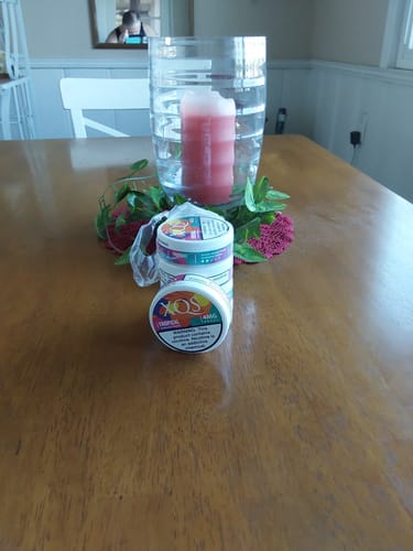 Customer photo review of Tropical Nicotine Pouches