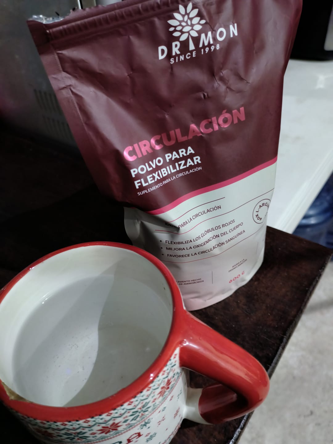 Customer photo review of CONTROL CIRCULACIÓN / DR.MON 600g