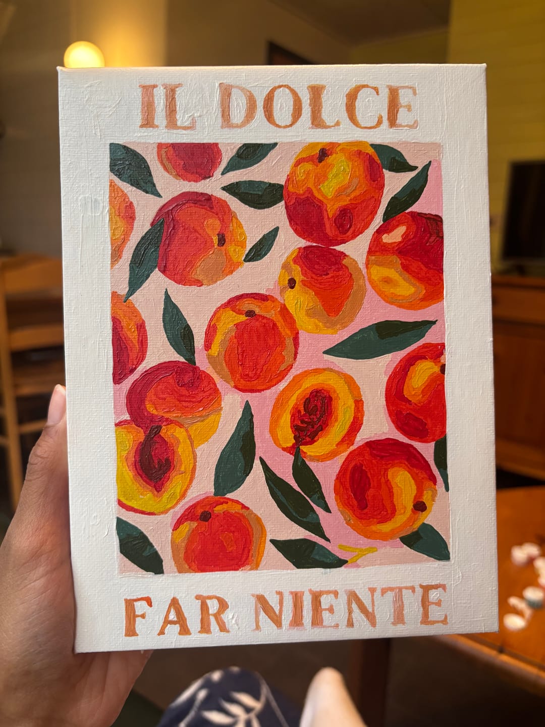 Customer photo review of 6 Mini Paintings | Italiaanse ''Dolce Vita'' set