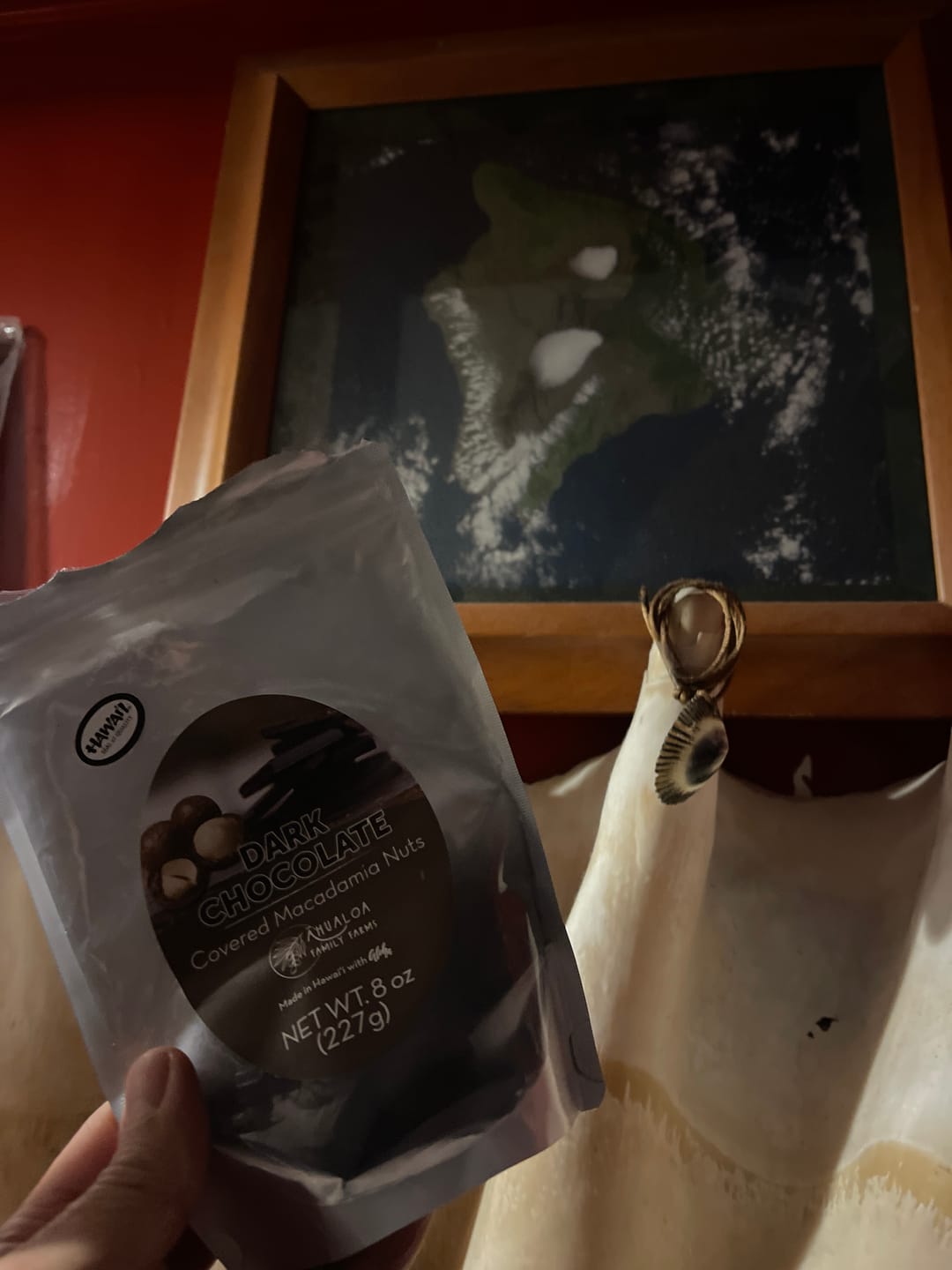 Customer photo review of Dark Chocolate Macadamia Nuts