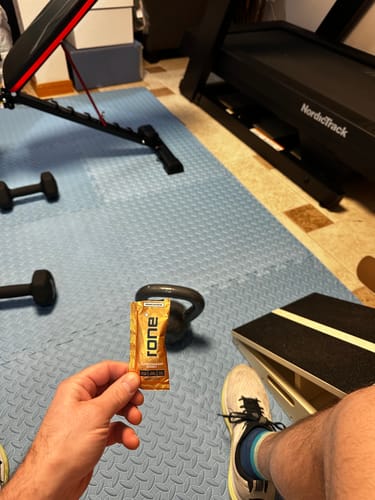 Customer photo review of 100mg Caffeine - Lemon - SuperCharged Honey (20-Pack)
