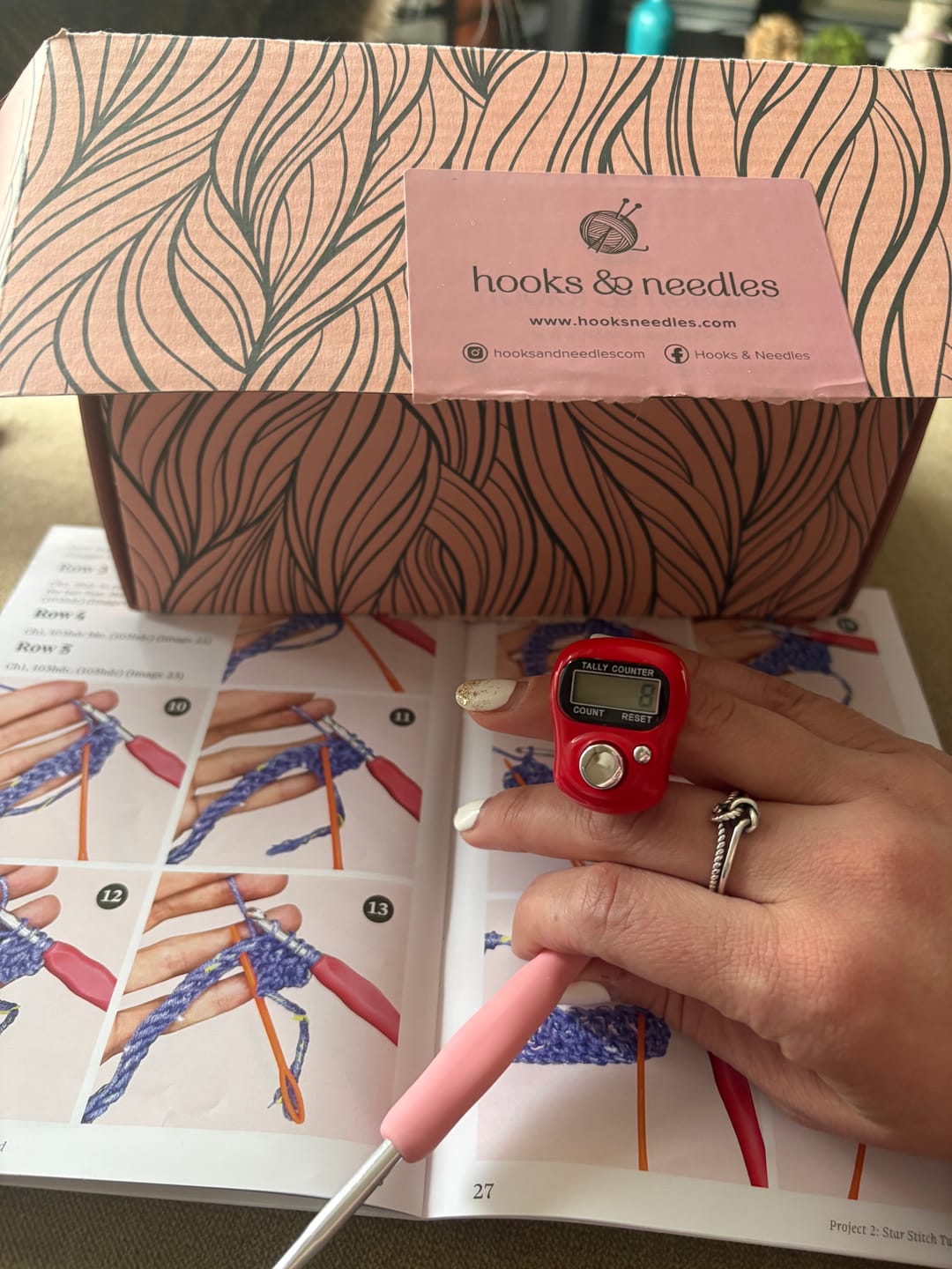 Customer photo review of Digital Row Counter