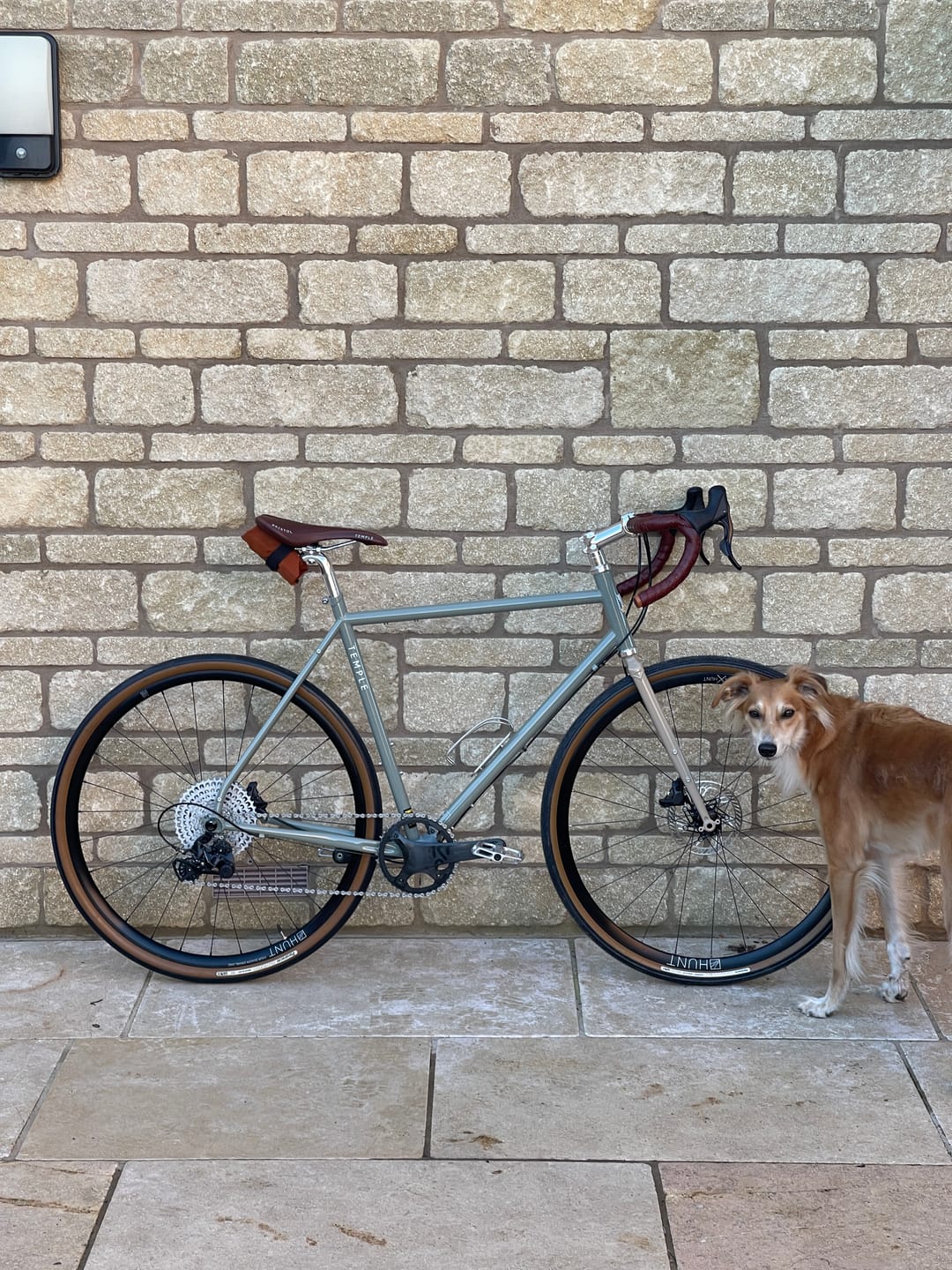 Customer photo review of Stainless Steel Water Bottle Cage