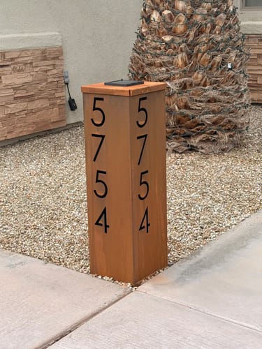 Customer photo review of Address Column