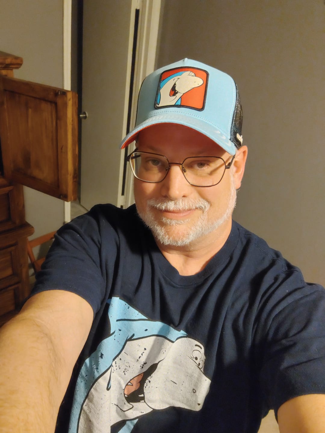 Customer photo review of OVERLORD X Hanna-Barbera: Jabberjaw Trucker Cap