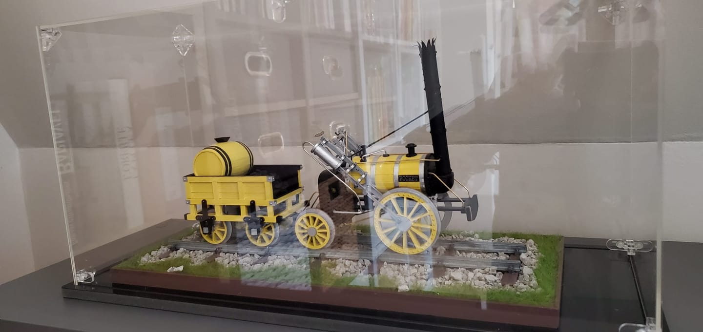 Customer photo review of Maqueta Tren Adler