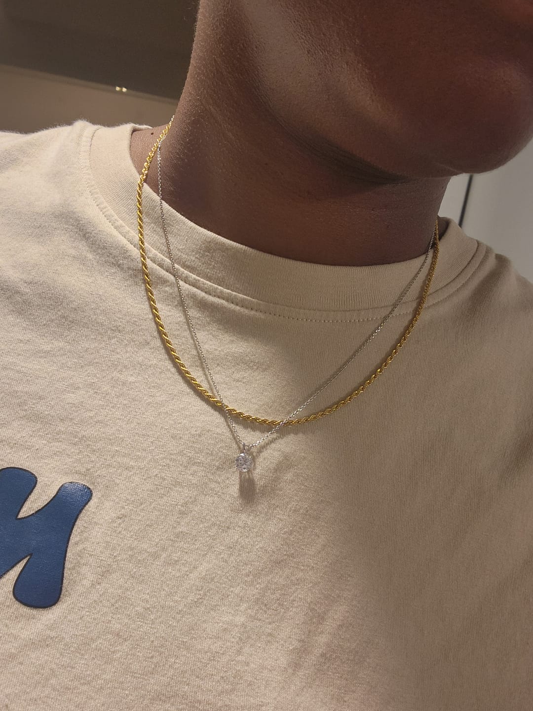 Customer photo review of Coco Rope Necklace (Bundle)