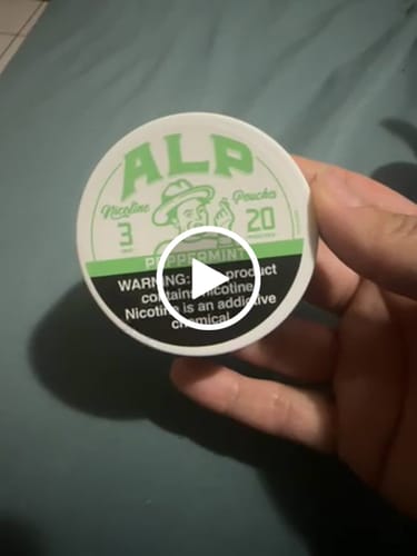 Customer video review of Peppermint Nicotine Pouches