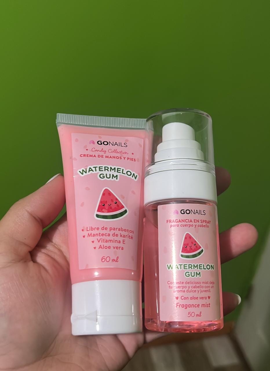 Customer photo review of Fragancia Corporal - Chicle Sandia