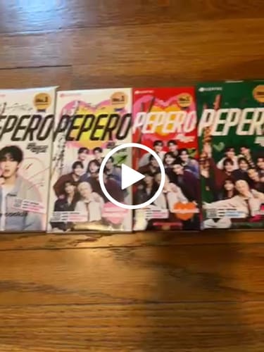 Customer video review of Stray Kidz xPepero Collab - Almond (Member)