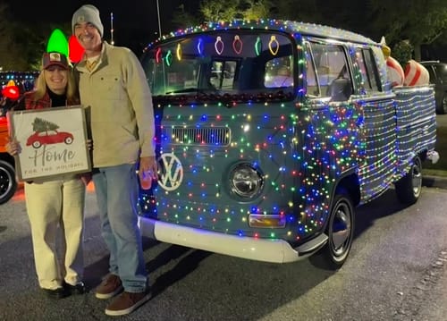 Customer photo review of OVERLORD X Rudolph: Rudolph the Red Nose Reindeer Trucker Cap