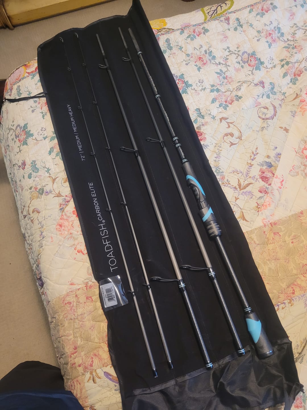 Customer photo review of Stowaway Travel Spinning Rods