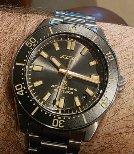 Customer photo review of Seiko Prospex 1965 Heritage Diver's Men's 40mm Automatic Watch SPB455J