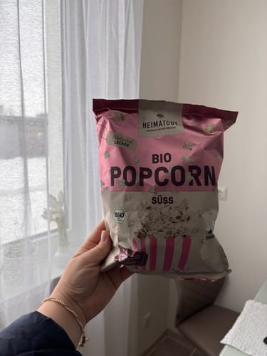 Customer photo review of Bio Popcorn Süß