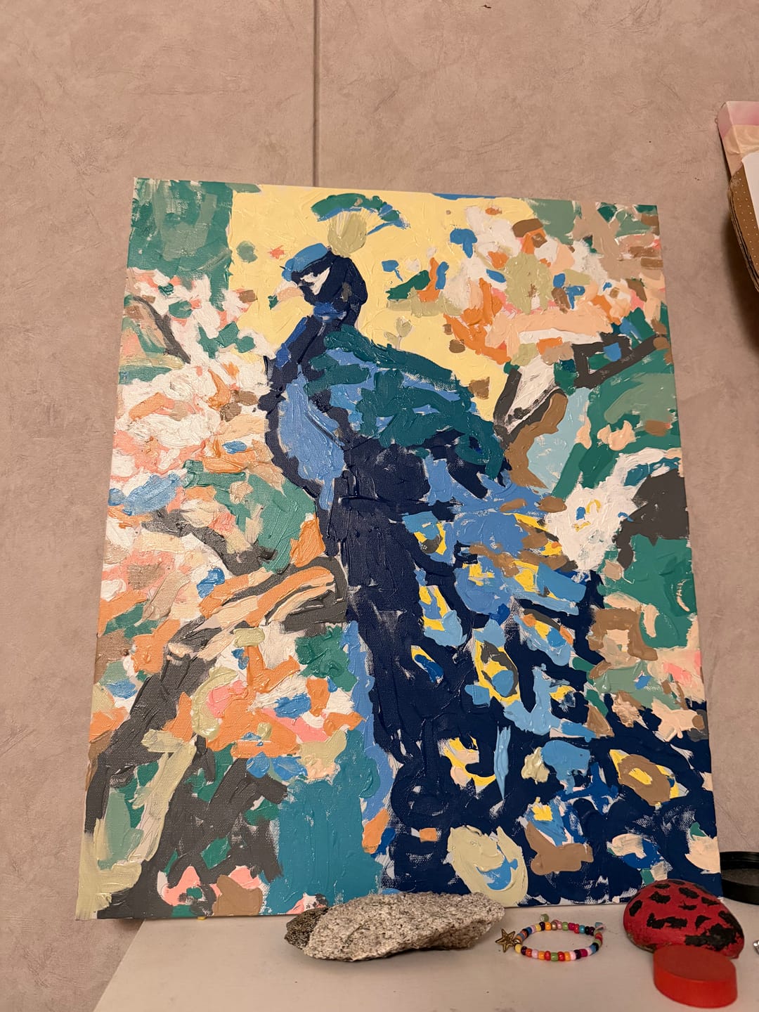 Customer photo review of Charming Peacock