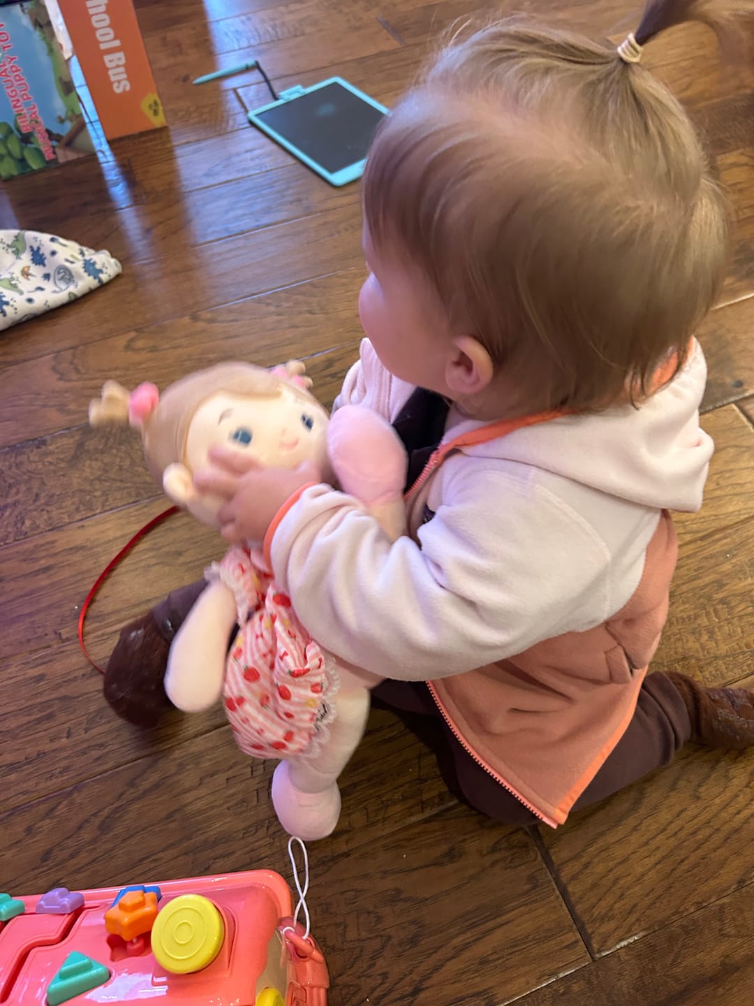 Customer photo review of Personalized Strawberry Girl - Pink