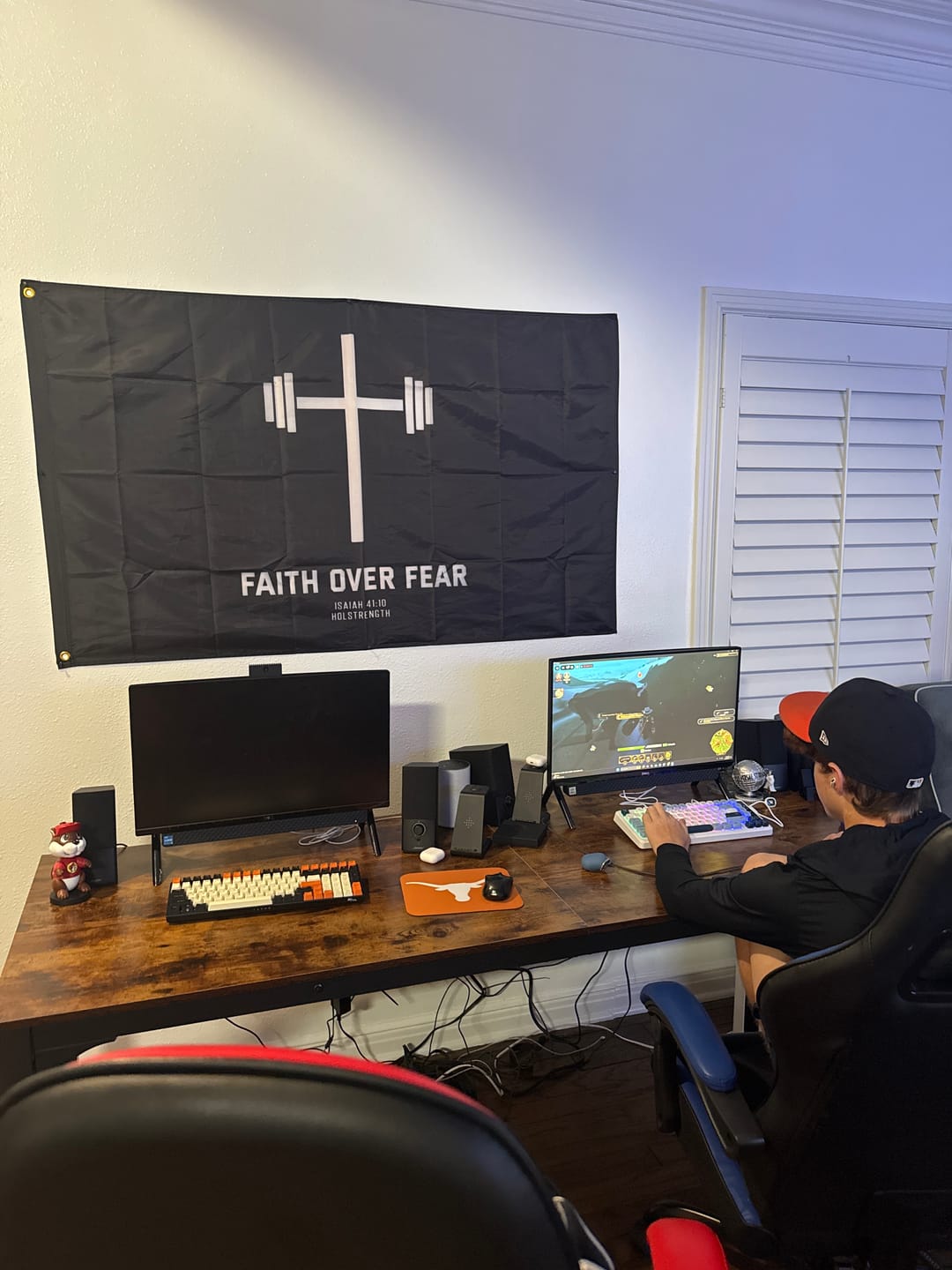 Customer photo review of HolStrength Cross Flag
