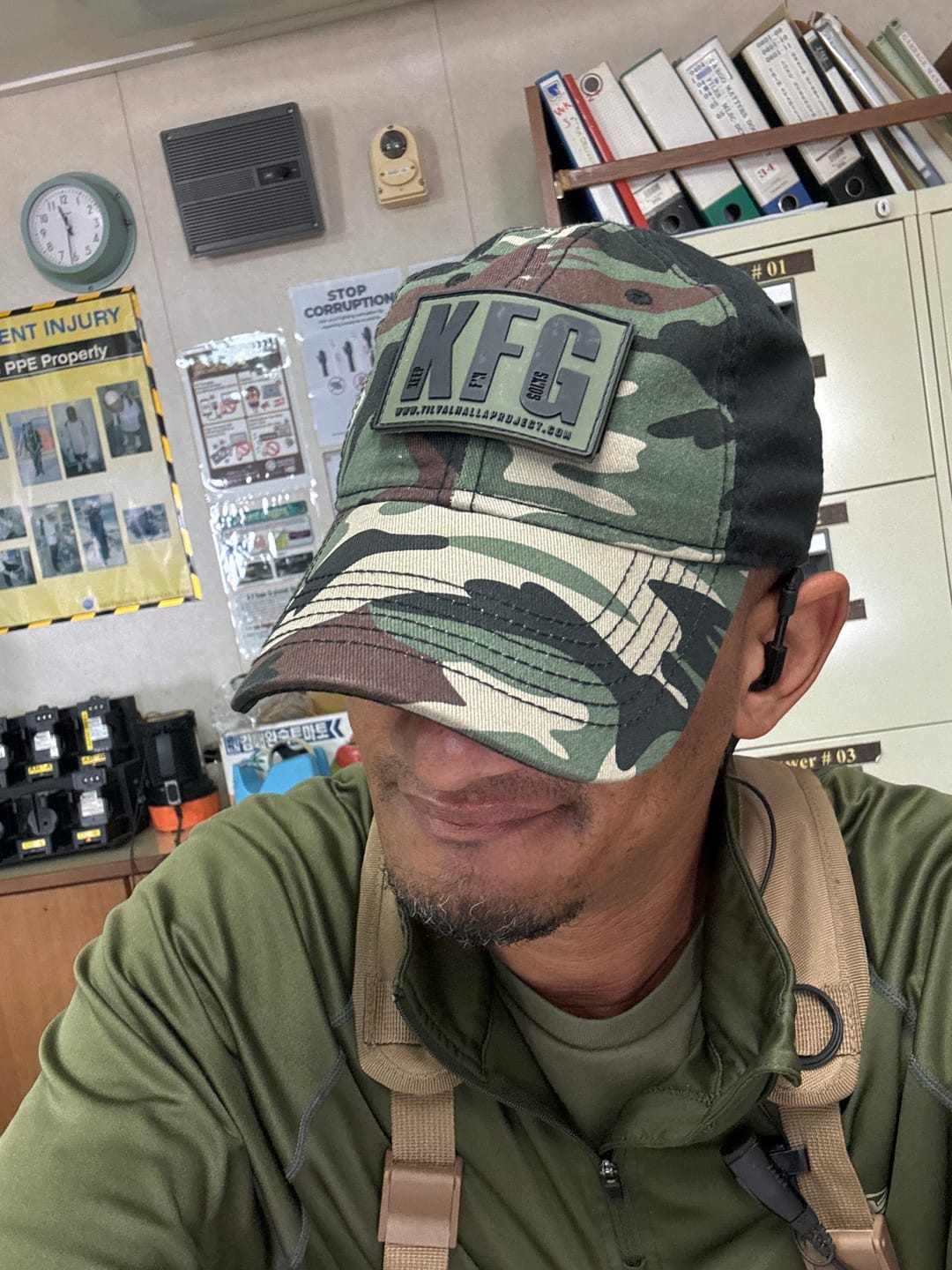 Customer photo review of KFG (Keep F'n Going) - Hat