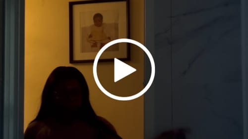 Customer video review of CurlyMe Pre-Bleached Knots 13x4/13x6 HD Lace Straight Human Hair Wear Go Glueless Wig With Elastic Draw-string