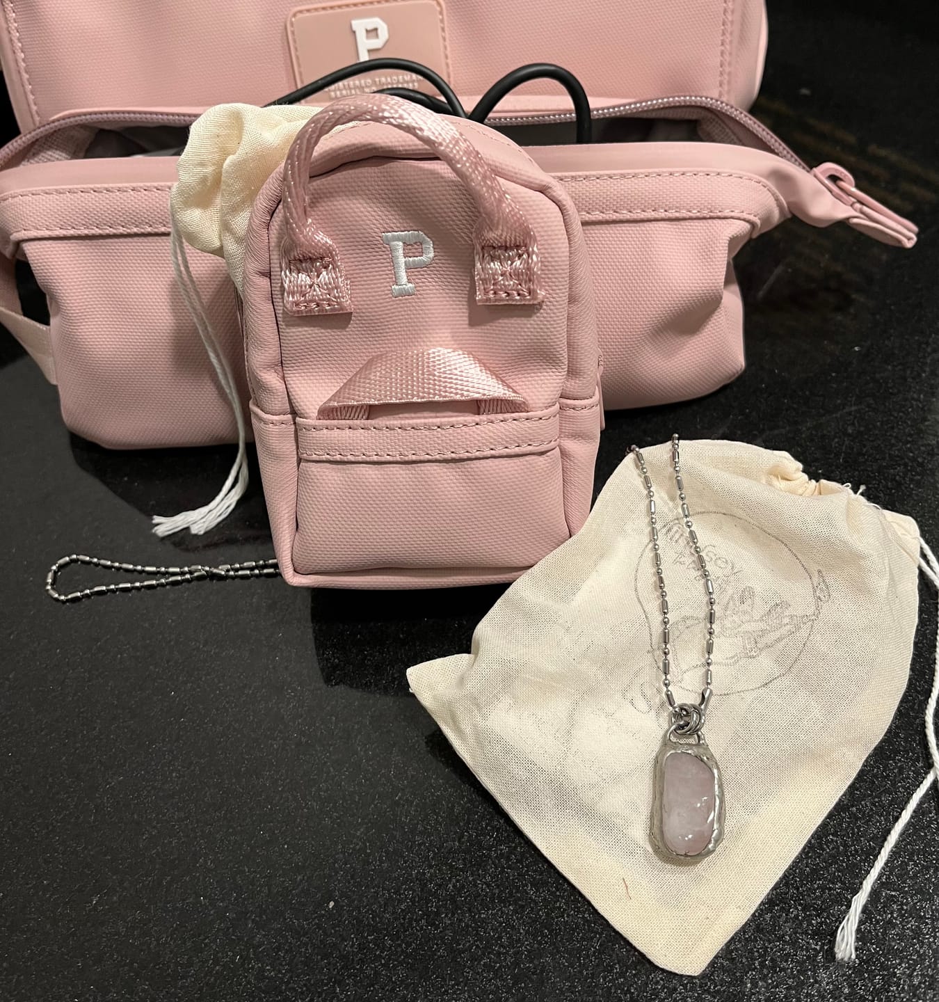 Customer photo review of Cascade Bag Charm