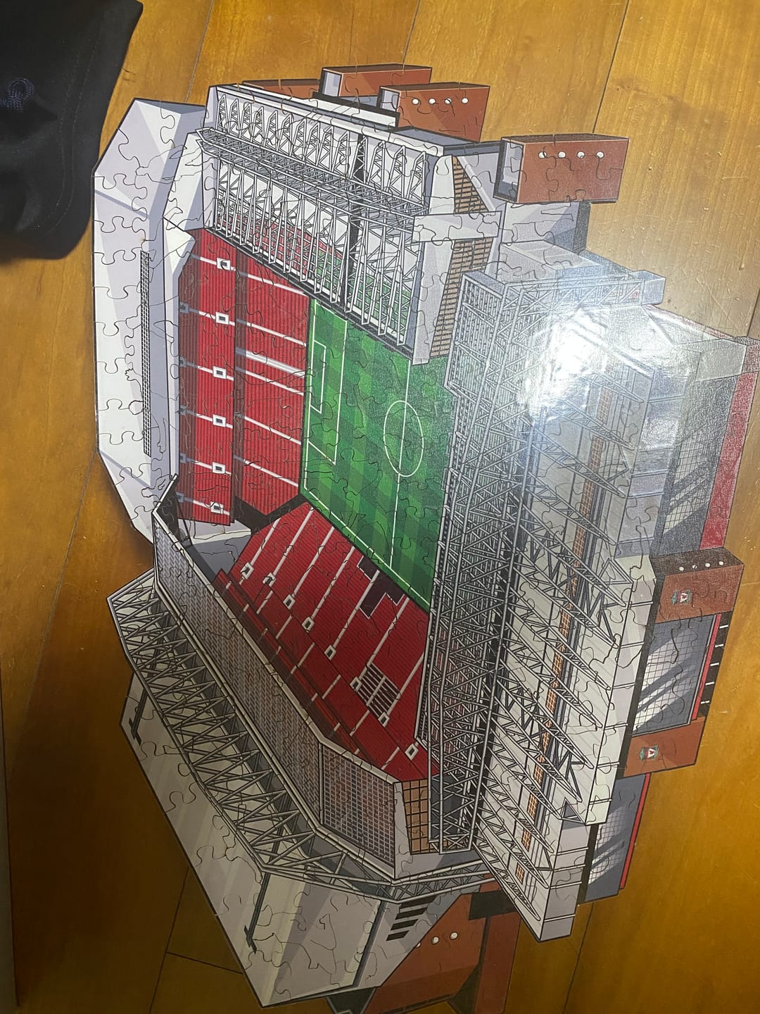 Customer photo review of Liverpool FC® Anfield Stadium - Wooden Puzzle