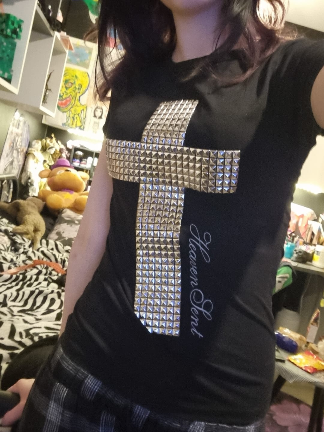 Customer photo review of #Blessed Tee
