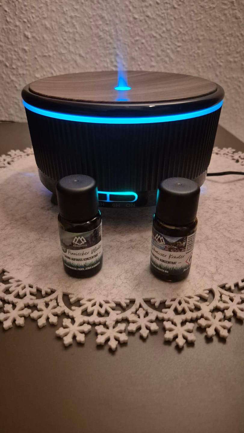 Customer photo review of Sauna Aufguss Konzentrat #20 Schweizer Kräuter