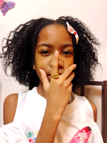 Customer photo review of Bliss Rings
