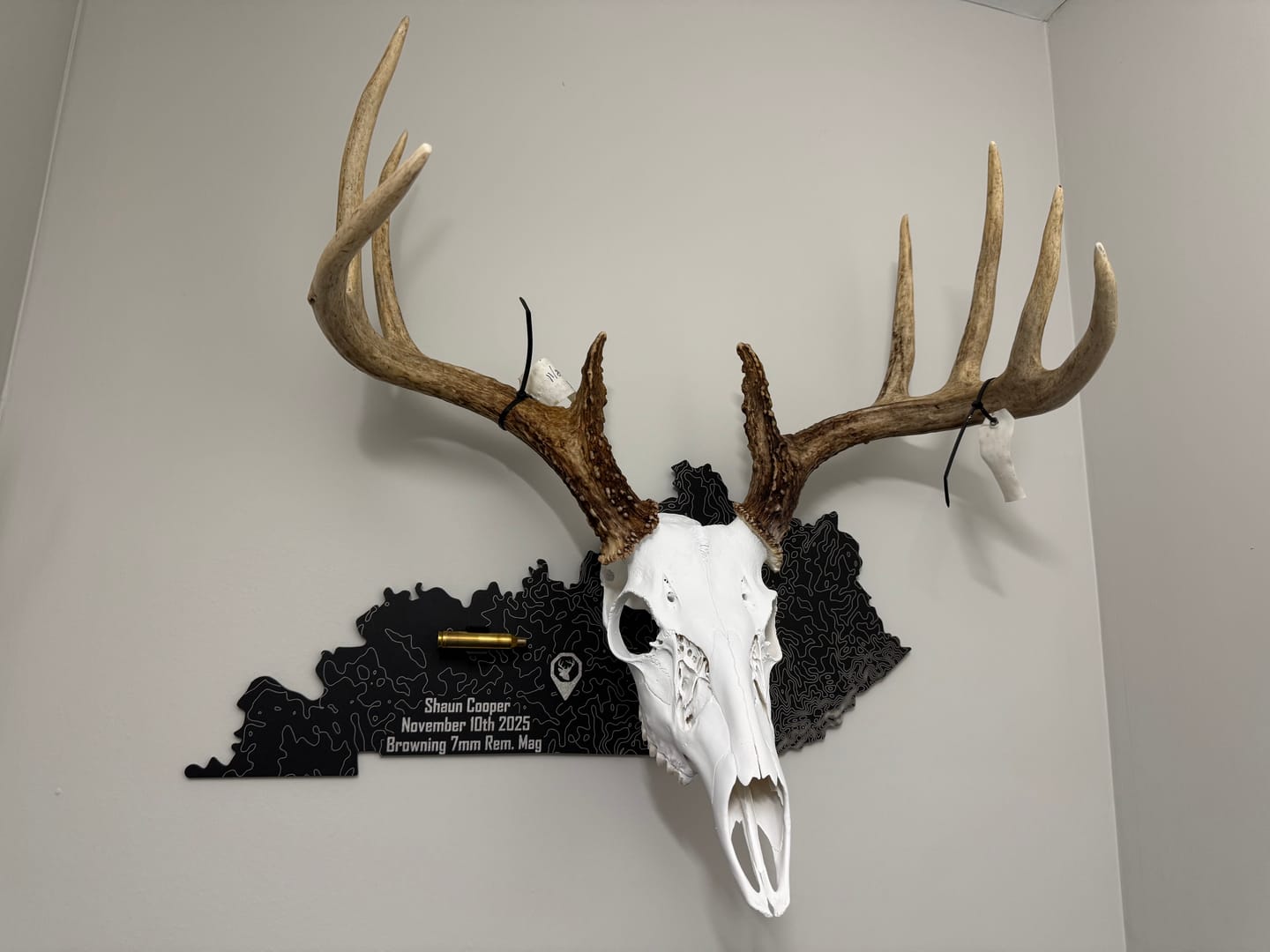 Customer photo review of Medium Game Plaque - Selections