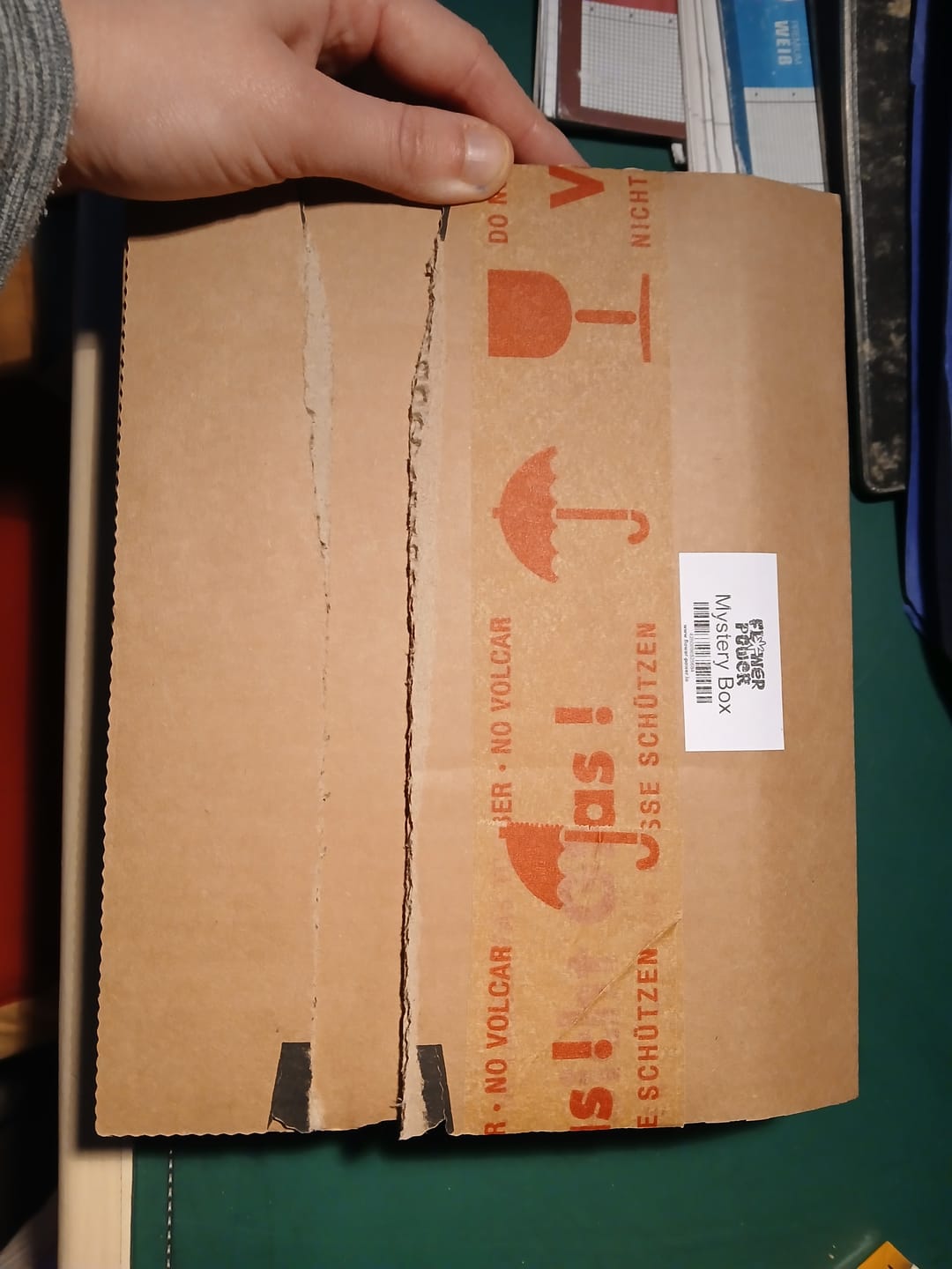 Customer photo review of Mystery Box
