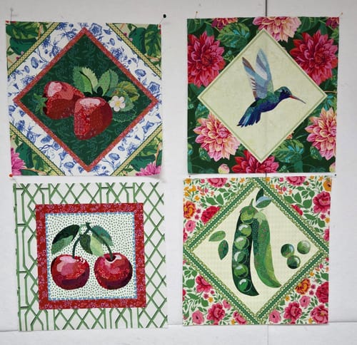 Customer photo review of Garden Party Block of the Month