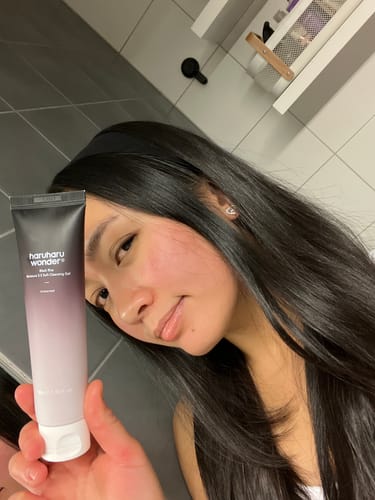 Customer photo review of Maigs gels sejas mazgāšanai ar melno rīsu ekstraktu Haruharu WONDER Black Rice Moisture 5.5 Soft Cleansing Gel