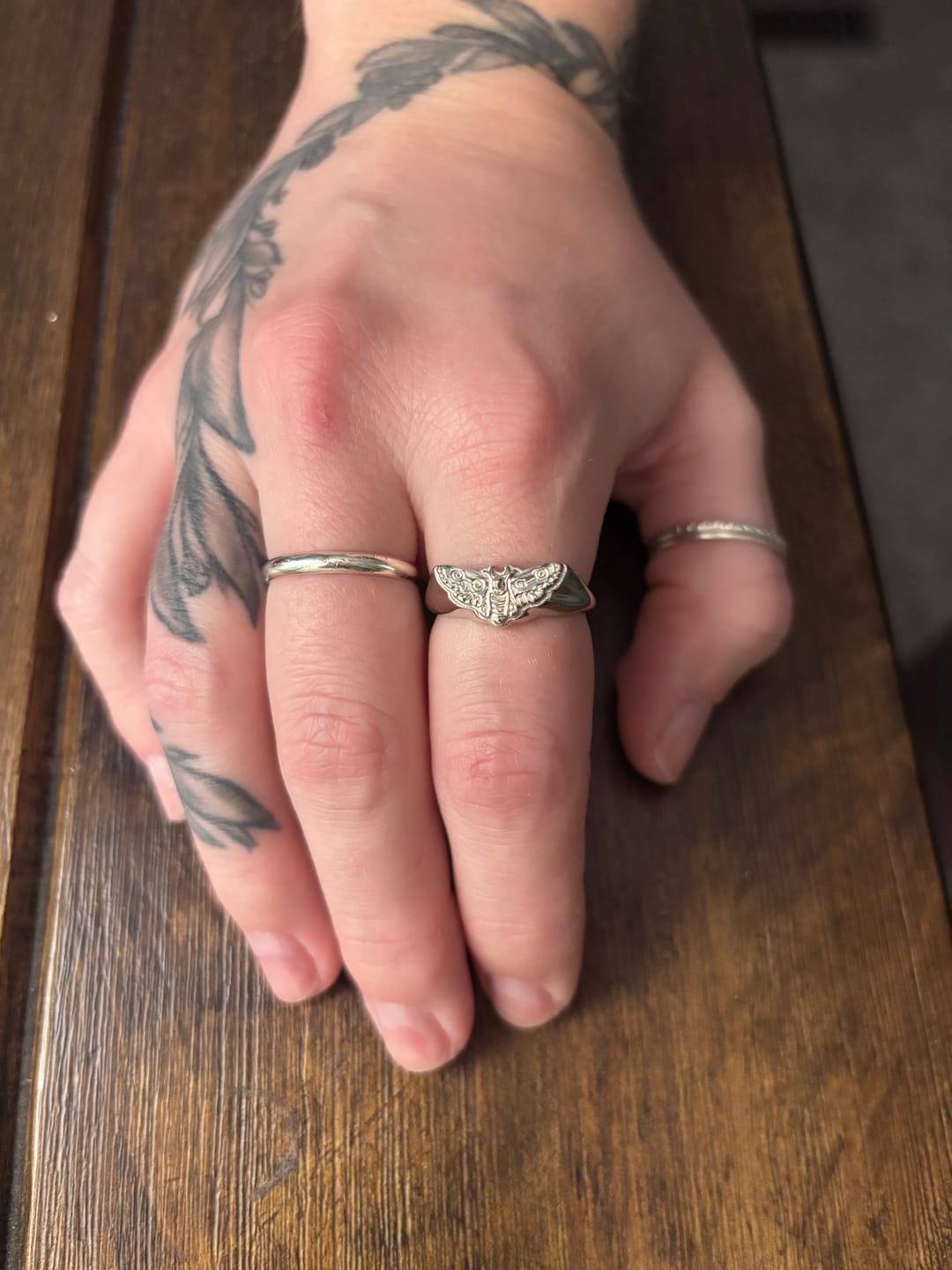 Customer photo review of MOTH RING