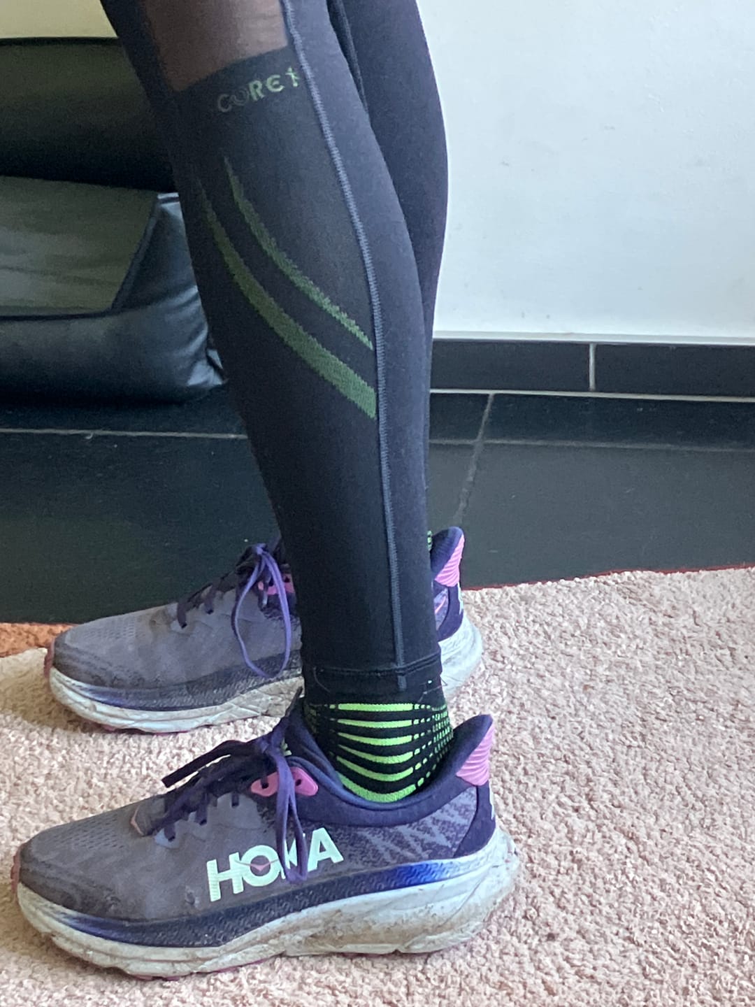 Customer photo review of Performance Pro Running Socks - Herstel & Prestaties (Unisex)