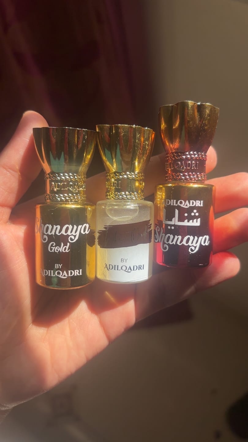 Customer photo review of Shanaya Gold Luxury Gourmand Attar Perfume