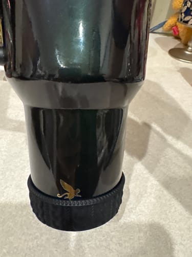 Customer photo review of Black Shorty Macrame Tumbler Boot