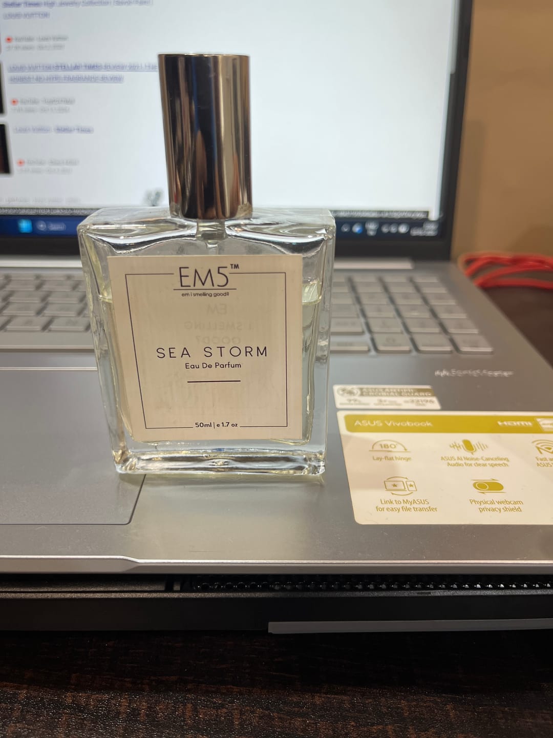 Customer photo review of Sea Storm | Eau De Parfum